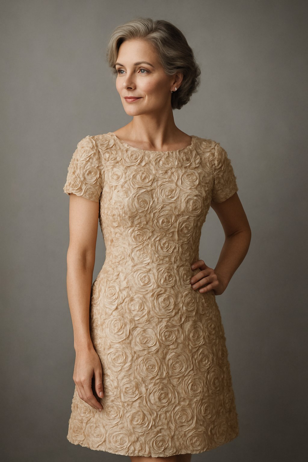 Marchesa Mother of the Bride Cocktail Dress