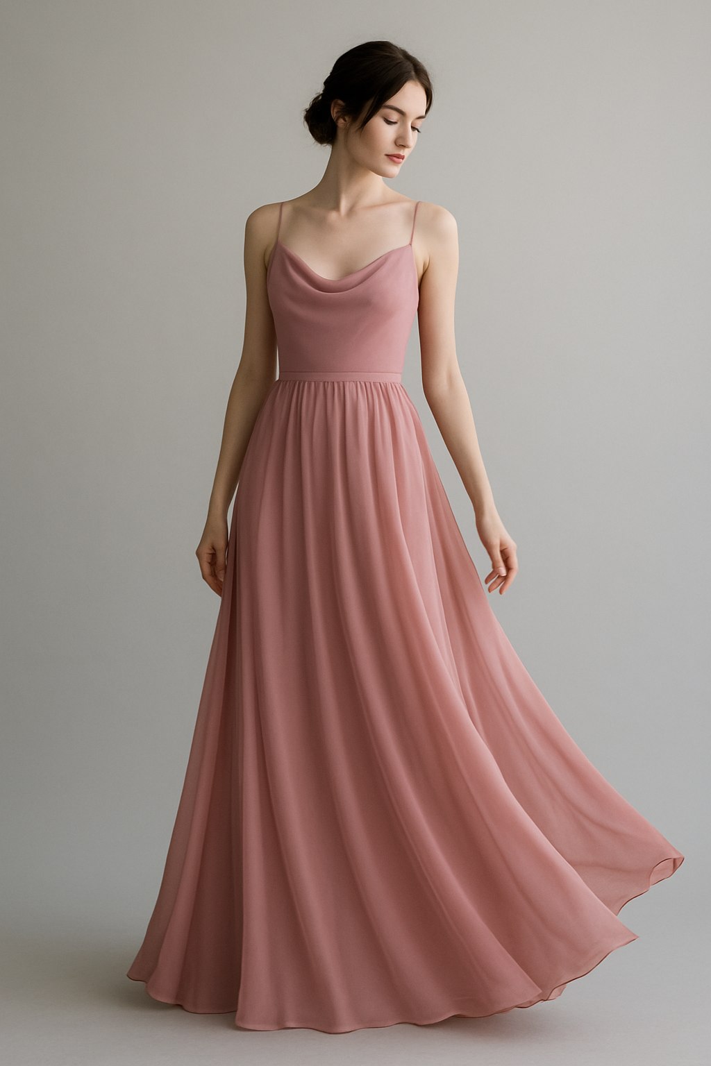 Jenny Yoo Chiffon Bridesmaid Dress