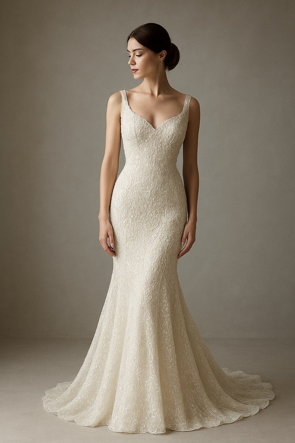 Rania Beaded Mermaid Gown