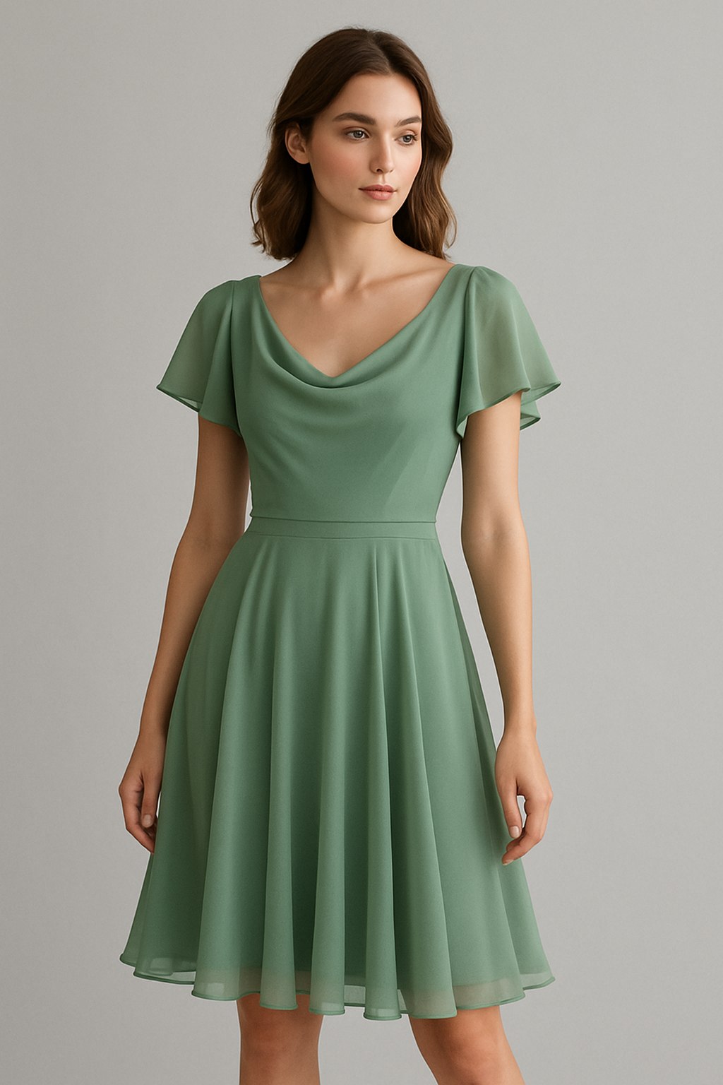 Birdy Grey Chiffon Bridesmaid Dress